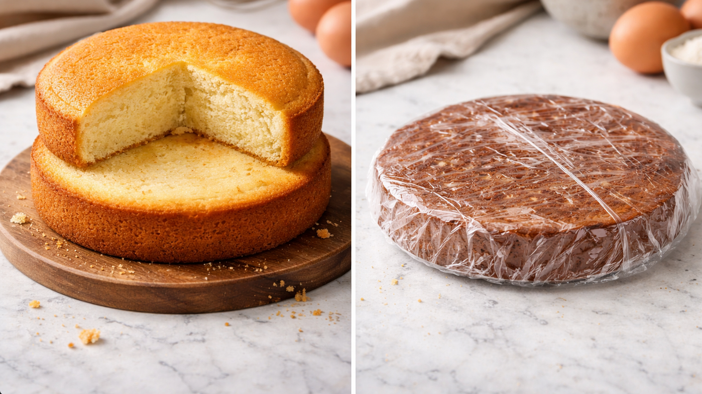 Plain Vanilla Cake (Frozen Cakes | UNFROSTED)